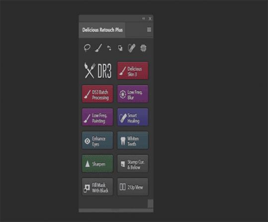 ارائه پنل پلاگین فتوشاپ روتوش حرفه ای